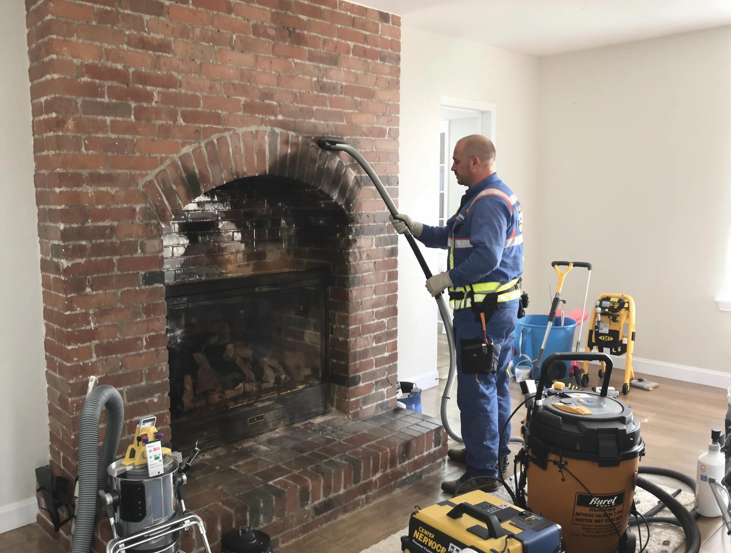 Cherry Hills Village Chimney Sweep expert performing detailed chimney sweep in Cherry Hills Village, CO