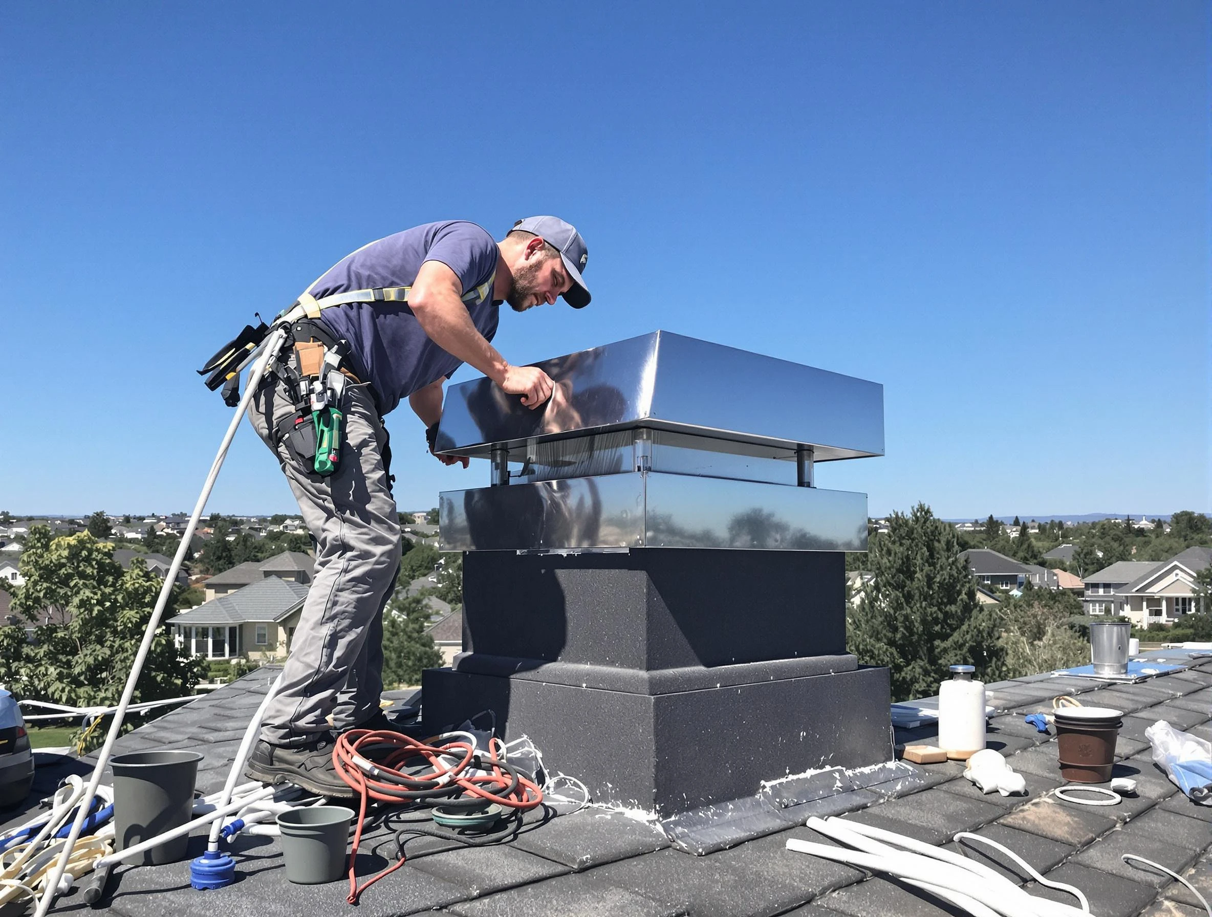 Chimney Cap Services service in Cherry Hills Village, CO