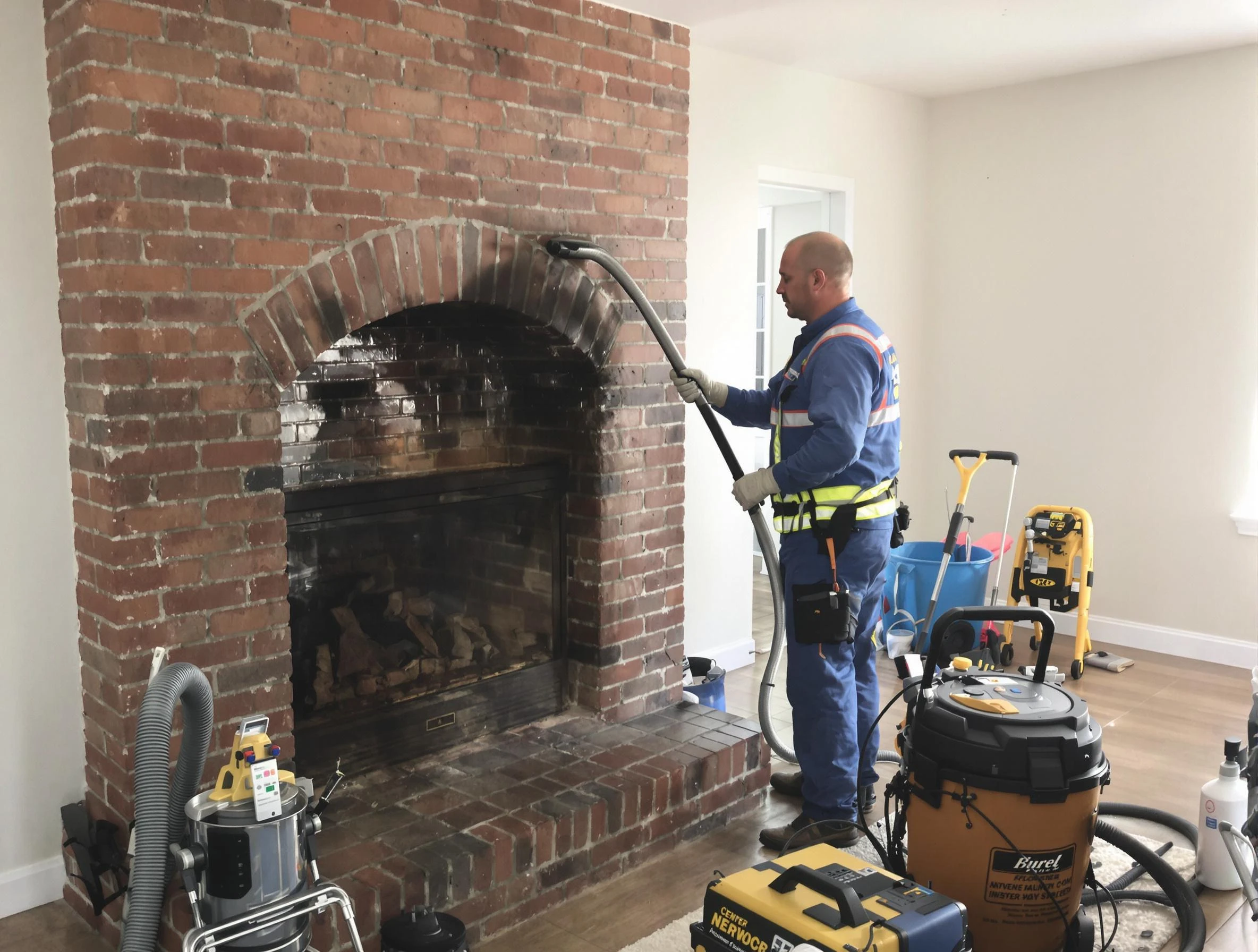 Cherry Hills Village Chimney Sweep expert performing detailed chimney sweep in Cherry Hills Village, CO